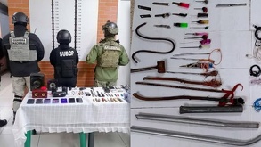 Los operativos fueron realizados de manera simultánea y participaron desde la Marina, Secretaría de Defensa y Guardia Nacional.
