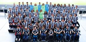 El Club de Futbol Monterrey se tomo la foto oficial del Apertura 2025.