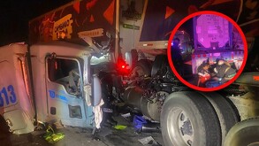 Las autoridades estimaron que las maniobras en la autopista Monterrey-Saltillo podrían prolongarse por al menos un par de horas antes de que el tránsito fuera r