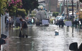 La lluvia del pasado martes 12 de agosto generó inundaciones y daños en las viviendas del Estado de México.