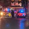 Dos patrullas de la Policía de Monterrey chocaron entre si durante una persecución en la colonia Industrial. Reportan cuatro oficiales lesionados.