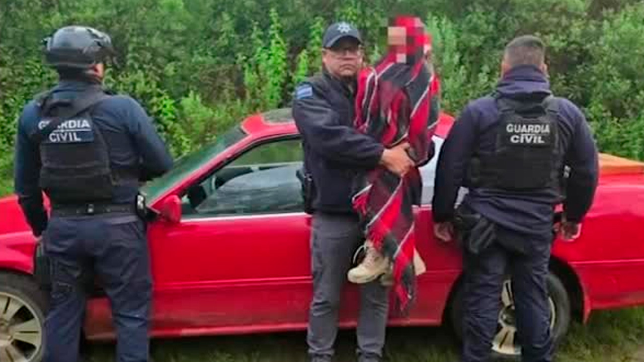 Horas después de ser secuestrado, un niño de cinco años fue rescatado por policías estatales y municipales en Senguio, Michoacán.