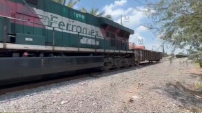 Dichos vagones de la empresa Ferromex se quedaron detenidos desde hace más de una semana, luego de un trágico accidente.