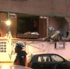 El edificio resultó severamente afectado