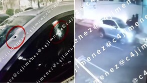 José López Morales y su acompañante lograron escapar ilesos