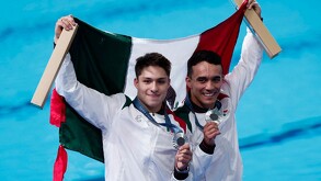 El medallista olímpico en París 2024 reveló como fue el momento exacto en la prueba de trampolín de 3 en la modalidad de sincronizado.