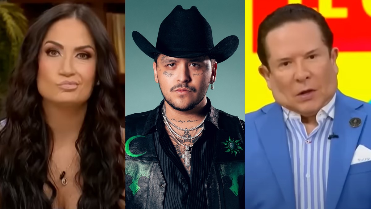 Conductores critican revelaciones de Christian Nodal con Adela
