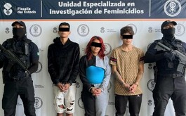 Los tras sospechosos fueron trasladados a Puente Grande