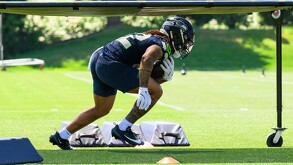 Damien Martínez lideró la ofensiva en la victoria que los Seahawks obtuvieron frente a los Kansas City Chiefs en la Semana 3 de pretemporada.