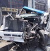 Pareja, con bebé en brazos, se salva tras brutal accidente en avenida 608 frente a Metro Bosques de Aragón