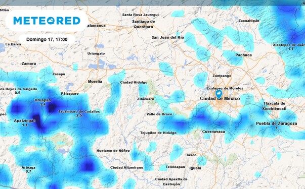 Probabilidad de lluvia en CdMx hoy domingo 17 de agosto del 2025 . Aquí los detalles. Probabilidad de lluvia en CdMx hoy domingo 17 de agosto del 2025 . Aquí los detalles.