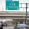 Carriles contraflujo en Guadalupe Carriles contraflujo en Guadalupe