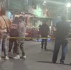 Policías acordonaron la escena del crimen para permitir el trabajo de los peritos en la Álvaro Obregón. Policías acordonaron la escena del crimen para permitir el trabajo de los peritos en la Álvaro Obregón.