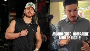 Samuel García apoya a Aldo de Nigris en La Casa de los Famosos