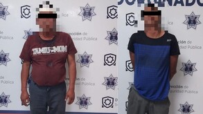 Se llevó a cabo la detención de dos hombres que perturbaban el orden a bordo de un camión de pasajeros en Torreón; grabaron video de los hechos.