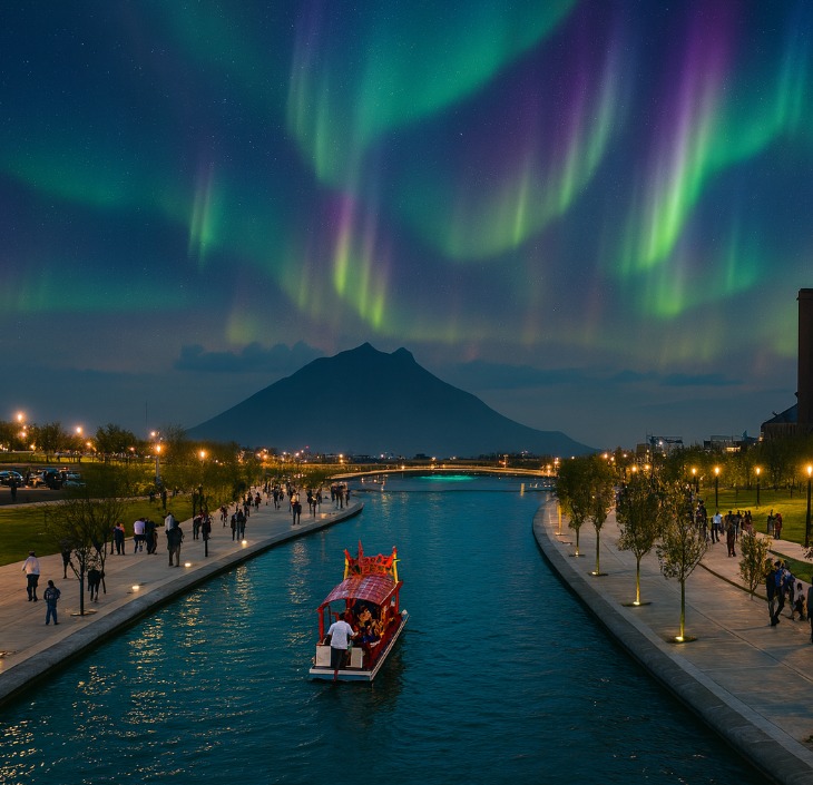 Aurora Boreal Monterrey Aurora Boreal Monterrey