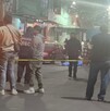 Policías acordonaron la escena del crimen para permitir el trabajo de los peritos en la Álvaro Obregón.