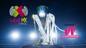 El trofeo de la Concacaf W Champions que se disputó en 2025.