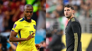 Enner Valencia y Santiago Giménez, los delanteros de sus selecciones.
