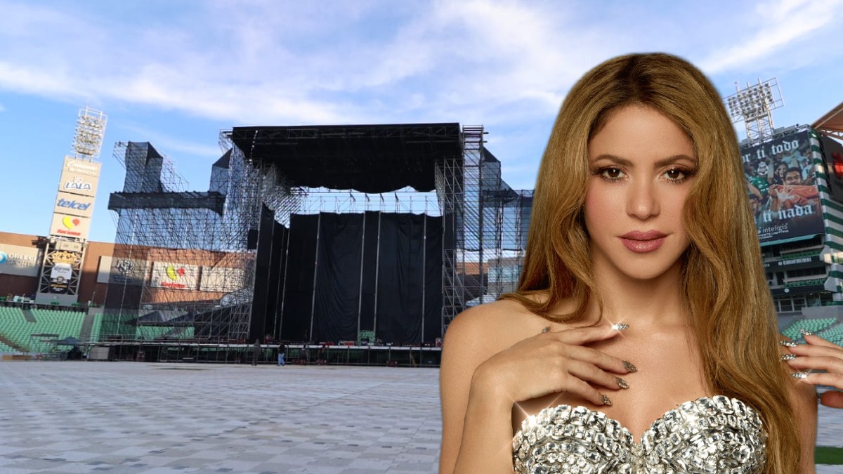 La superestrella mundial Shakira se presentará este miércoles 20 de agosto en el estadio TSM; así es como luce el estadio a dos días del evento.