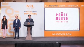 Samuel García en el Nuevo León Informa