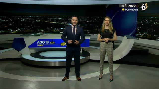 Telediario nocturno CdMx, lunes 18 de agosto de 2025.