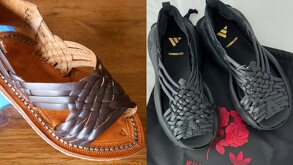 huaraches de oaxaca y huaraches de adidas