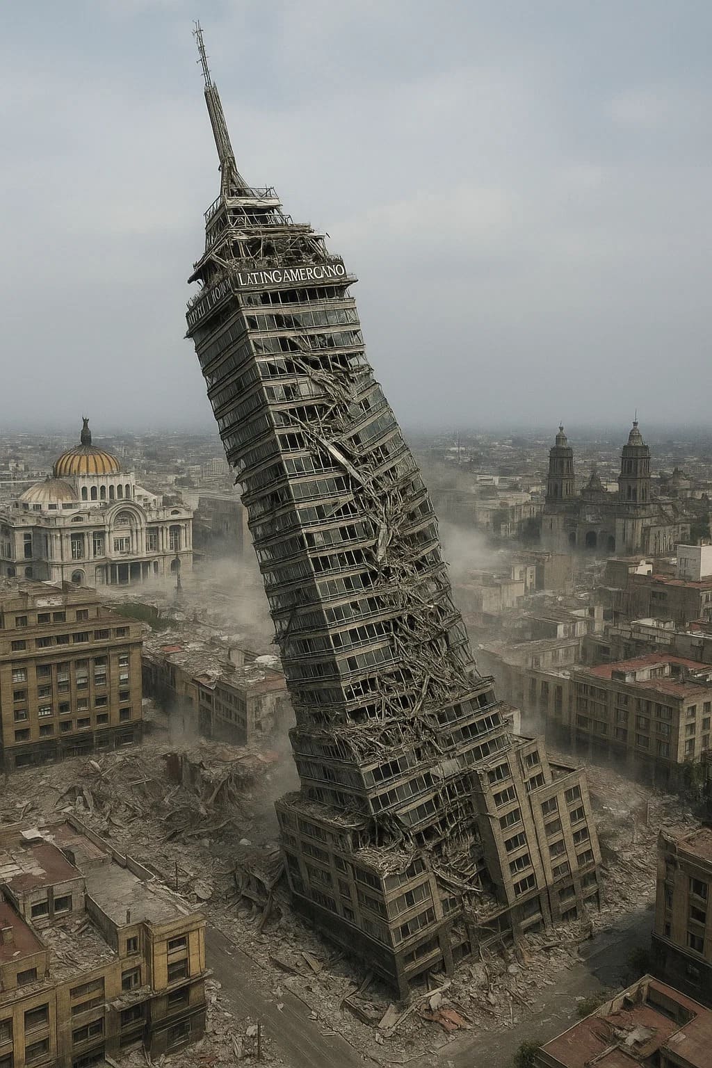 La Torre Latino fue el edificio más alto de la ciudad. Su ubicación la convierte en un ícono que representa la mezcla de historia y modernidad de la capital.