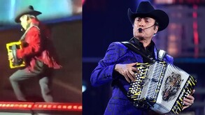 Jorge Hernández, de 72 años, se cayó en plena interpretación de “La Lotería” durante la FENAPO 2025, un hecho que alarmó a miles de fanáticos.