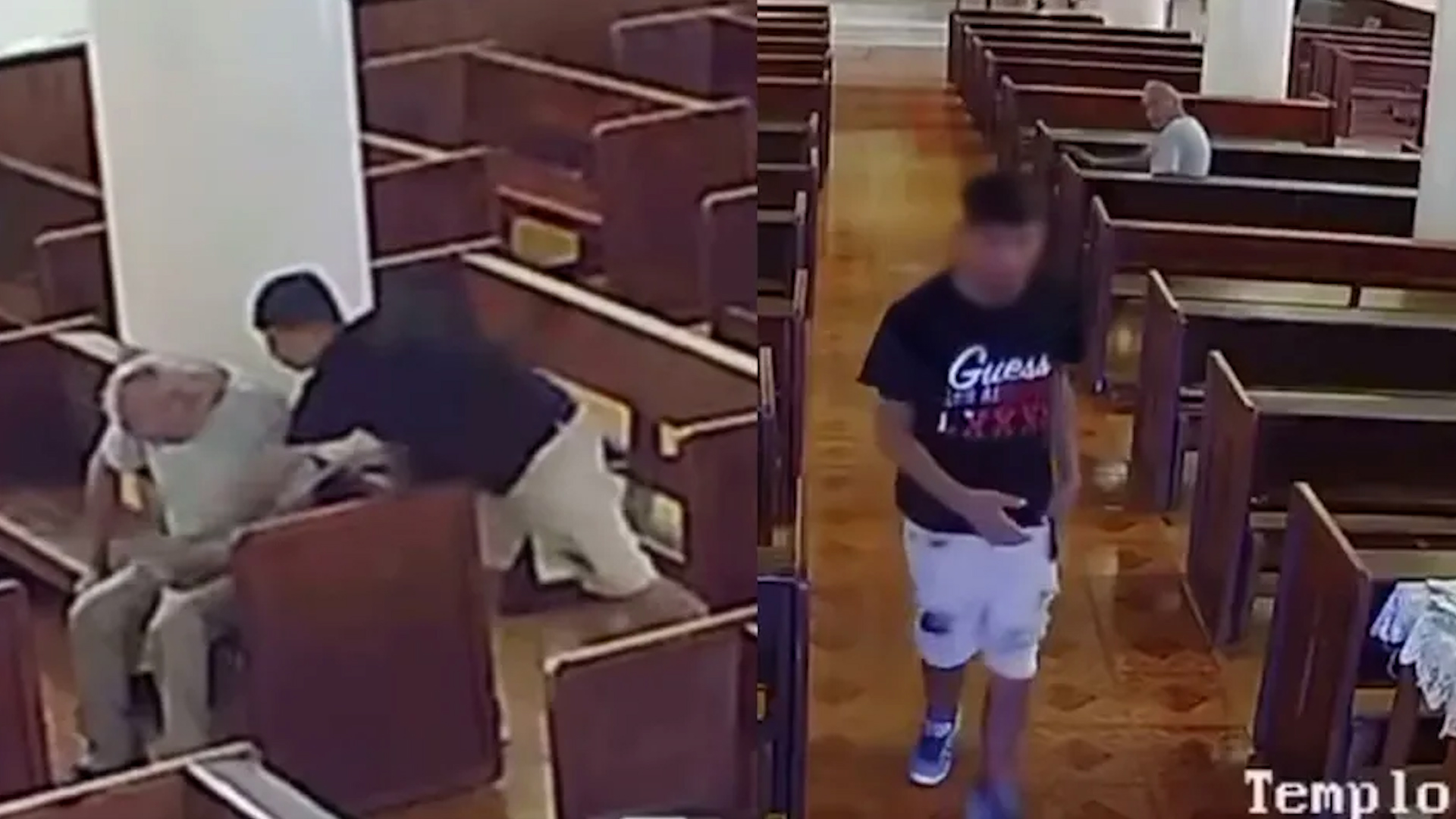 El adulto mayor se encontraba esperando el inicio de una misa en la Parroquia San José de la Montaña en Monterrey cuando fue sorprendido por el delincuente.