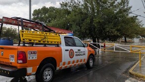 Cierre vial en Guadalupe