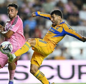 El Inter de Miami doblegó a los Tigres de Guido Pizarro sin Messi en la cancha por lesión.