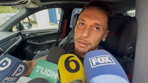 Lucas Ocampos habló con los medios acerca de sus sensaciones tras el doblete que marcó en el encuentro contra Mazatlán.