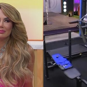 Ninel Conde vacío gimnasio de La Casa de los Famosos