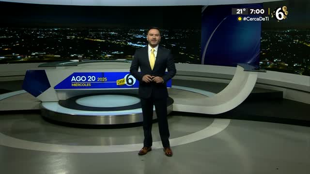 Telediario nocturno CdMx, miércoles 20 de agosto de 2025.