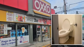 Los hampones rompieron vidrios y doblaron una estructura para ingresar a la sucursal Oxxo ubicada en la colonia Naciones Unidas.