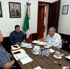 El Presidente Municipal de Lerdo, Homero Martínez Cabrera, sostuvo una reunión de trabajo con su gabinete con motivo del regreso del periodo vacacional