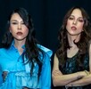 Paty Cantú y Denisse Guerrero en cantan en calle de Guadalajara Paty Cantú y Denisse Guerrero en cantan en calle de Guadalajara