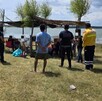 Personal de Bomberos Simub arribaron al lugar para dar auxilio a la niña, quien afortunadamente resultó ilesa. Personal de Bomberos Simub arribaron al lugar para dar auxilio a la niña, quien afortunadamente resultó ilesa.