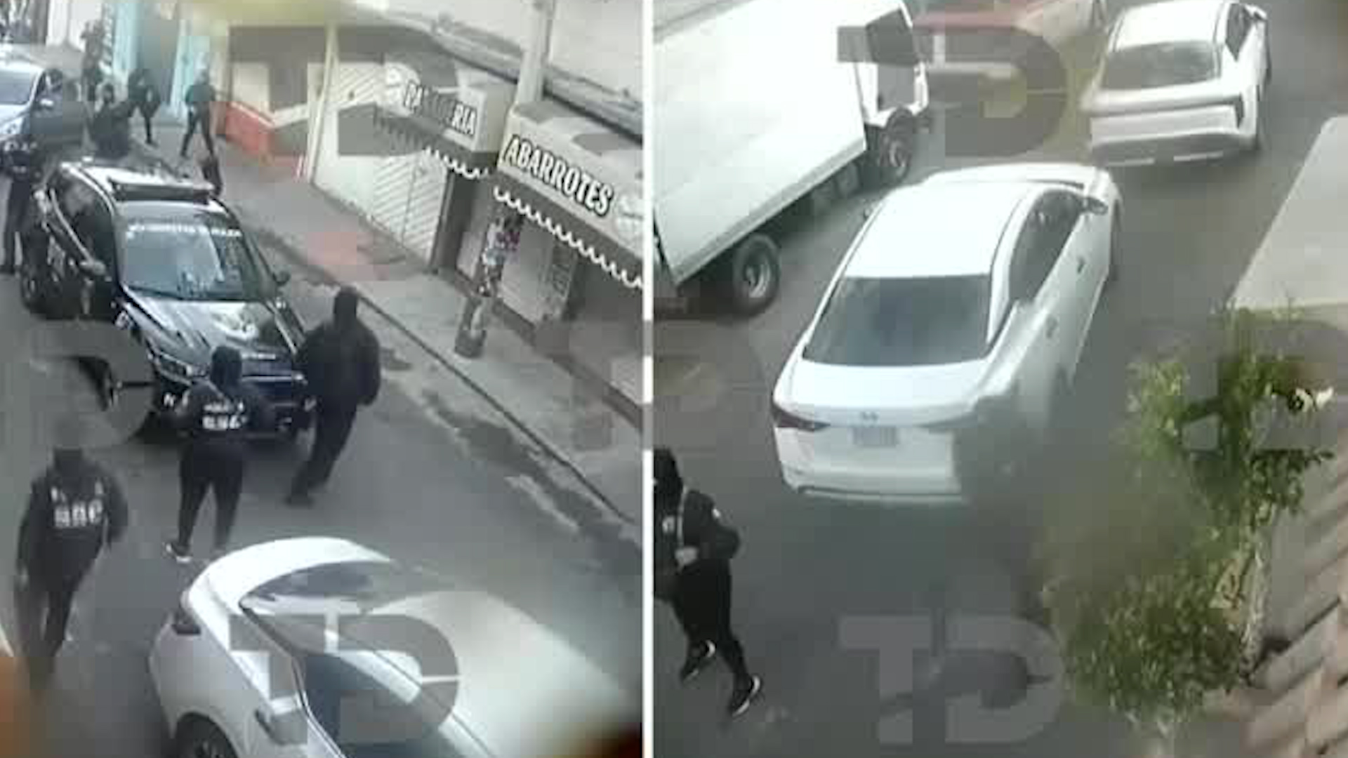 El grupo de policías ingresó violentamente al domicilio de María Nieves, amagando a su esposo e hijo.