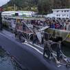 Submarino 'Thomson' se estaciona frente a Vallarta antes de maniobras con EU