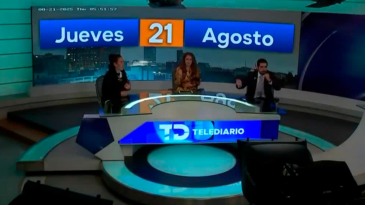 Programa conducido por Ana Laura Alanís, Liliana Sosa y David Medrano, jueves 21 de agosto de 2025.
