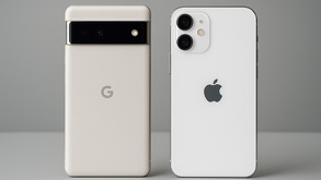 celular de google pixel y un iphone