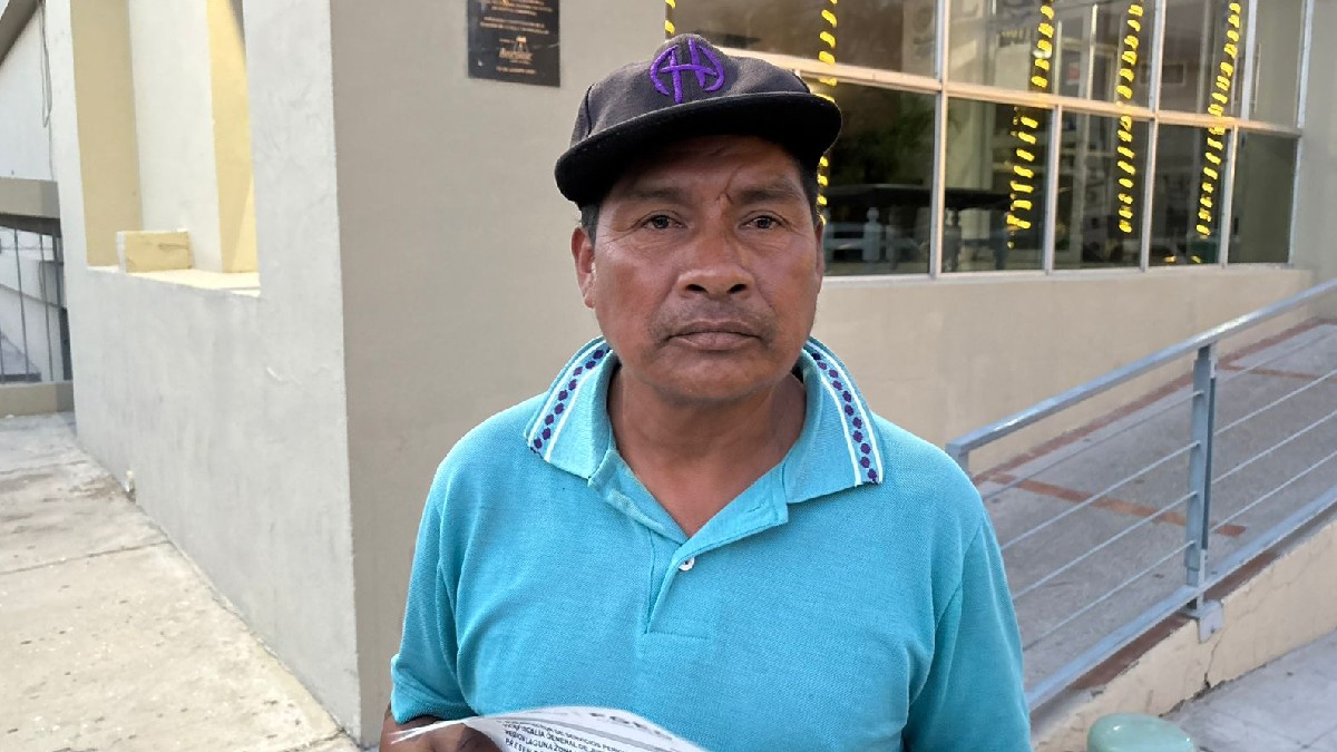 Rogelio Ramírez Bartolo pide el apoyo de la comunidad para regresar el cuerpo de su hijo a la comunidad tepehuana tras encontrarlo muerto. Rogelio Ramírez Bartolo pide el apoyo de la comunidad para regresar el cuerpo de su hijo a la comunidad tepehuana tras encontrarlo muerto.