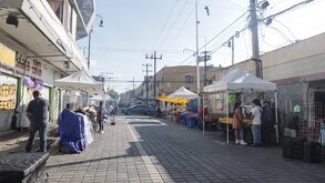 puestos de comerciantes en el mercado 5 de mayo puebla