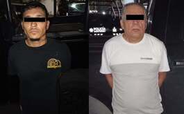 Dos hombres fueron detenidos con droga en el municipio de Monterrey, mientras autoridades los investigan por una serie de robos.