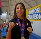 Mariana Zambrano consiguió medalla de oro en los Juegos Panamericanos Junior 2025.