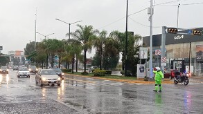 De acuerdo con el pronóstico emitido por la SSPPCL en León hay un 90 por ciento de probabilidad de lluvia.