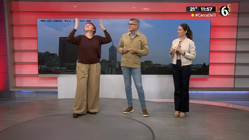 Programa conducido por Cecilia Salamanca, Fernanda Tapia y Jaime Núñez, viernes 22 de agosto de 2025.