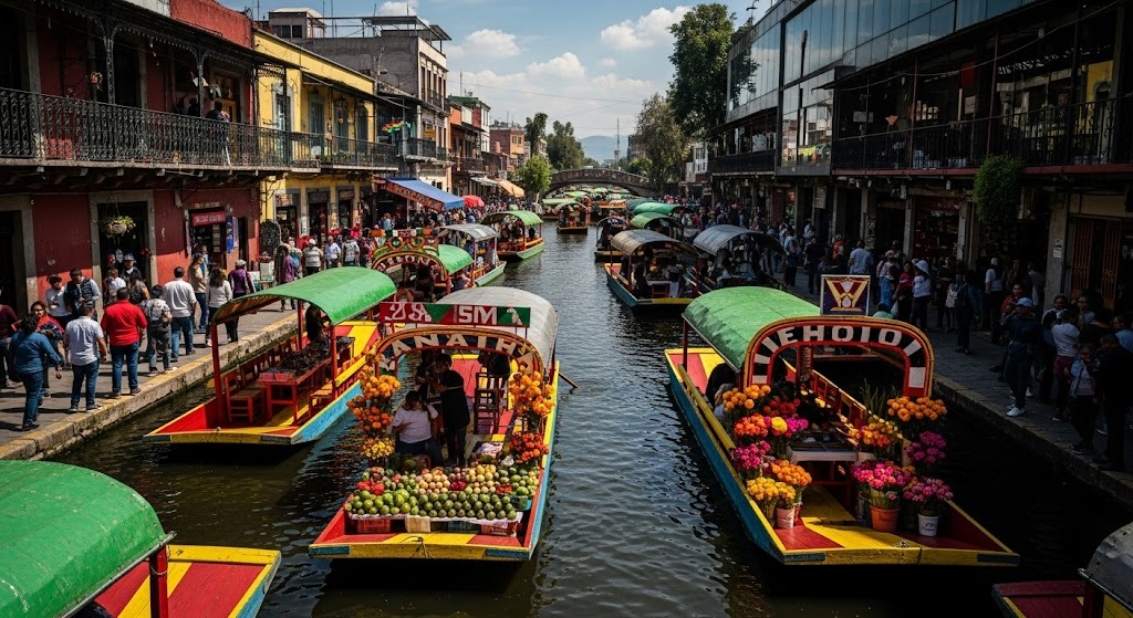 Si la Ciudad de México todavía tuviera su red de canales, la ciudad que conocemos hoy no existiría. Su esencia, su ritmo y su identidad serían distinto.